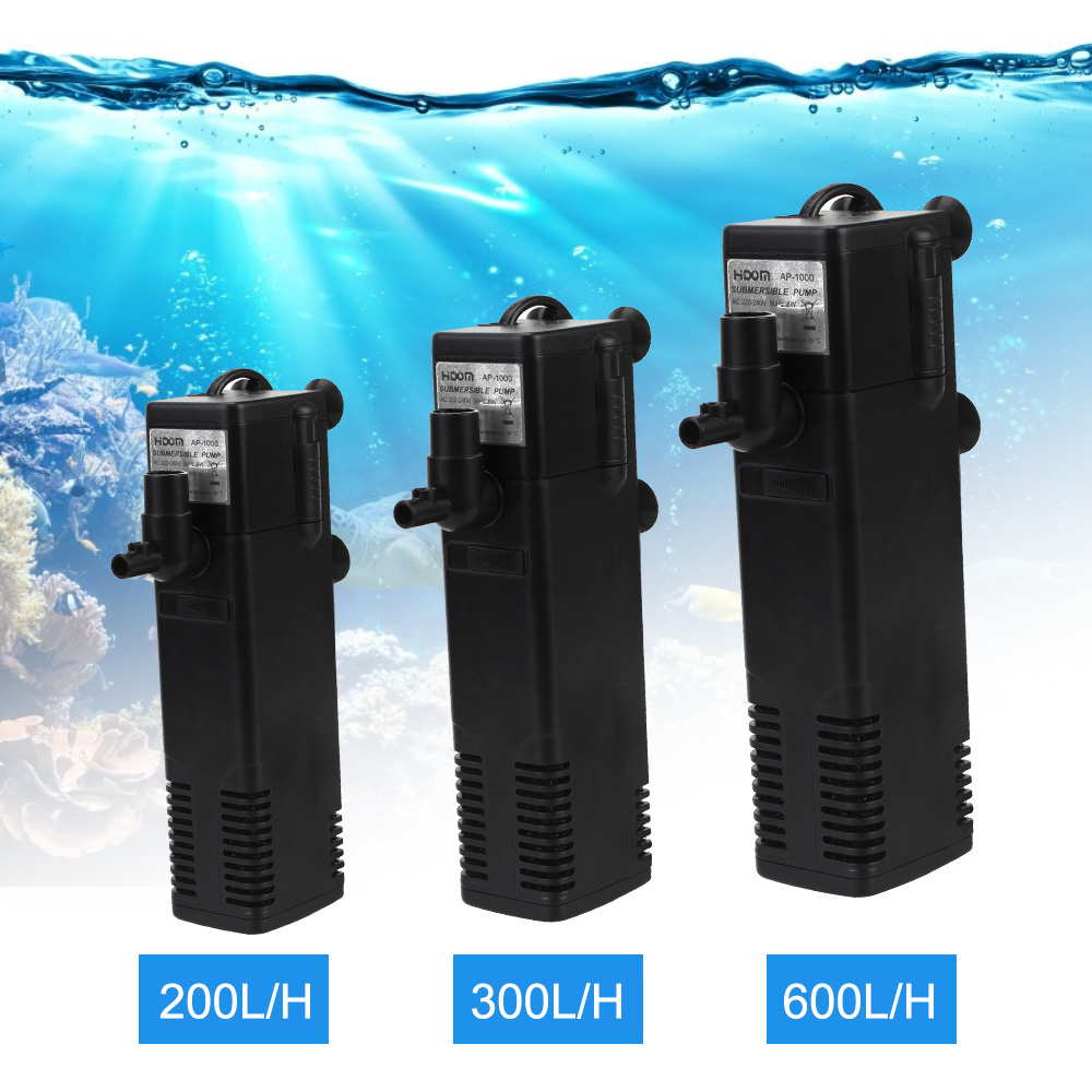 Marine Aquarium Water - 저수위 잠수정 워터 필터 펌프 수족관