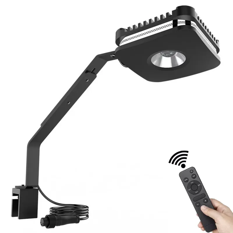 30W LED 해수어 수조 조명, 풀 스펙트럼 디밍 가 - Marine Aquarium Hours 리뷰 및 가격