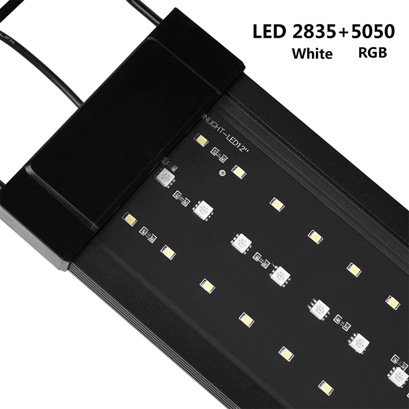수족관 LED 조명 24/7 시간 풀 스펙트럼 조광기  - Marine Aquarium Hours 리뷰 및 가격