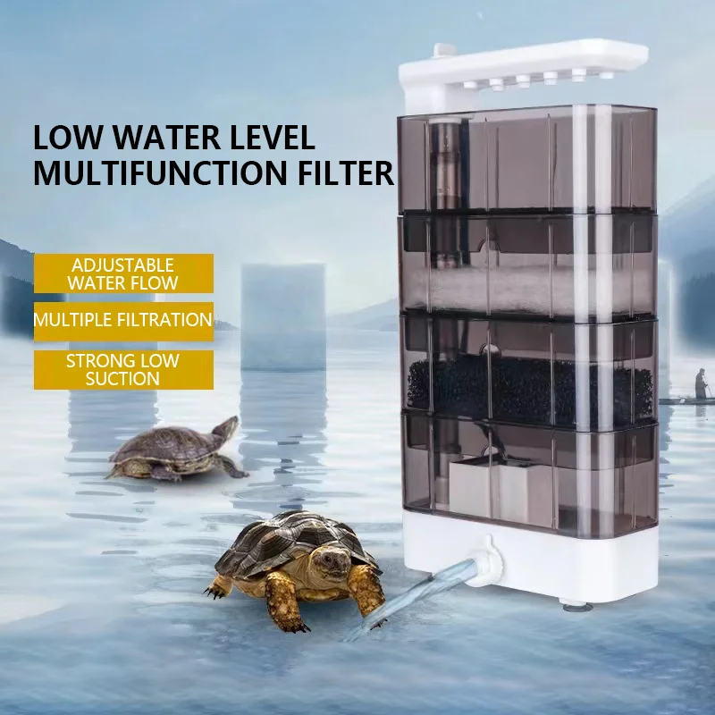 3-In-1 수족관 조용한 물고기 거북이 탱크 필터 2 - Marine Aquarium Water 리뷰 및 가격