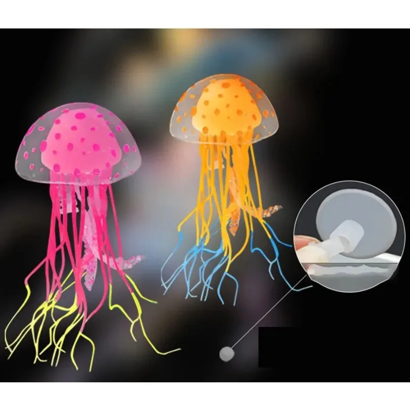 인공 수영 발광 해파리 아쿠아리움 장식 어항 수중 식물 - Marine Aquarium Live 리뷰 및 가격