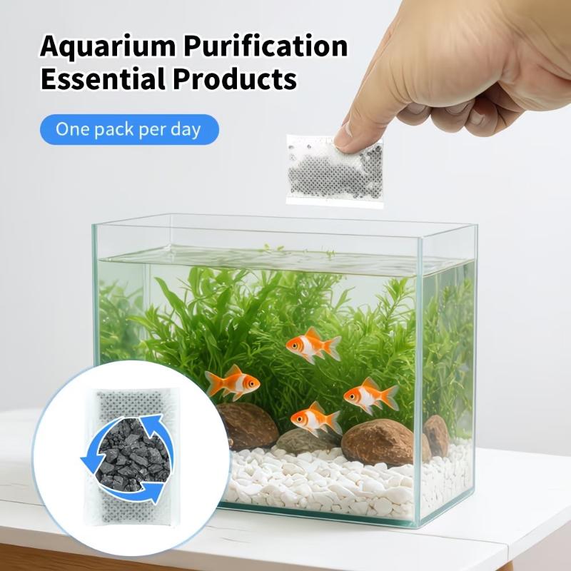 10/20/40Pcs 어항 활성탄 가방 수족관 필터 미 - Marine Aquarium Water 리뷰 및 가격