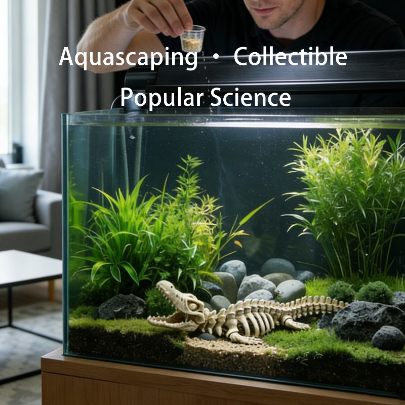 1개입 사실적인 모사사우루스 골격 어항 장식품, 어항  - Marine Aquarium Used 리뷰 및 가격