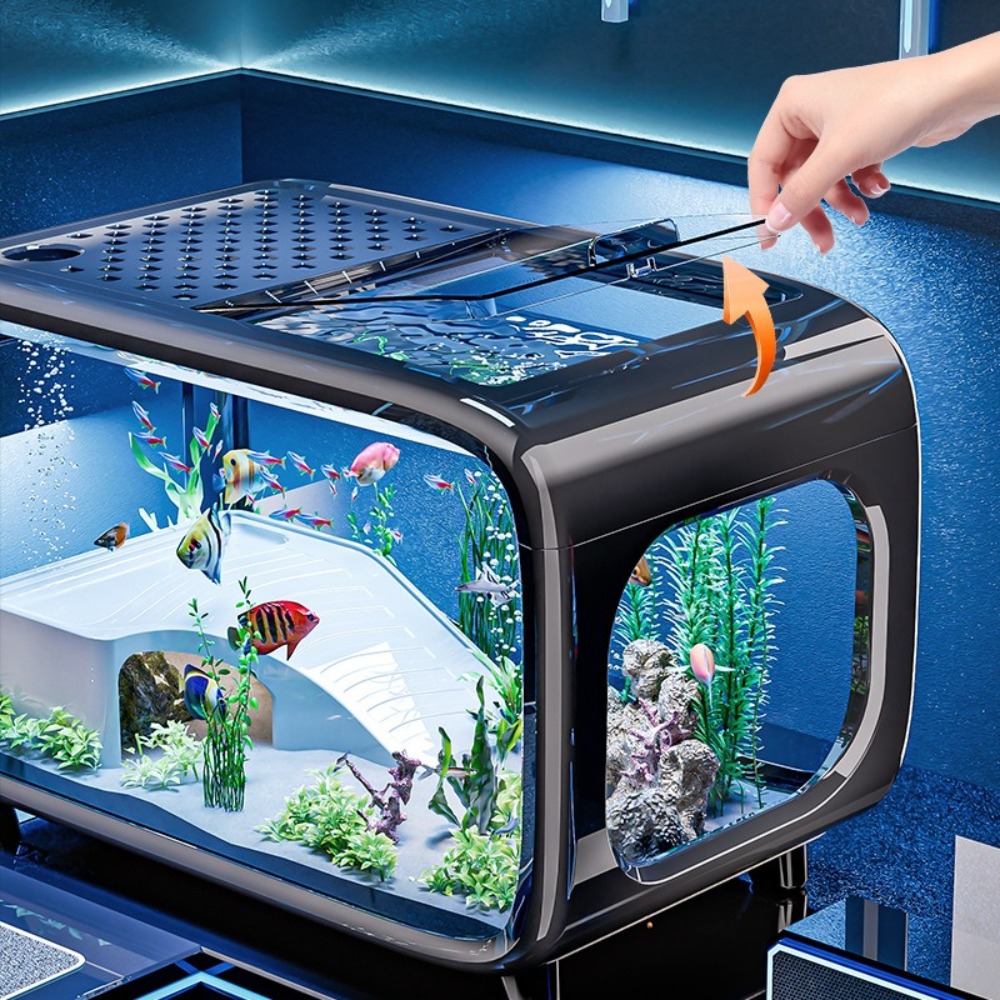 투명 고급 어항, 내구성 좋은 거실 장식, 소형 금붕어 - Marine Aquarium Hobby 리뷰 및 가격