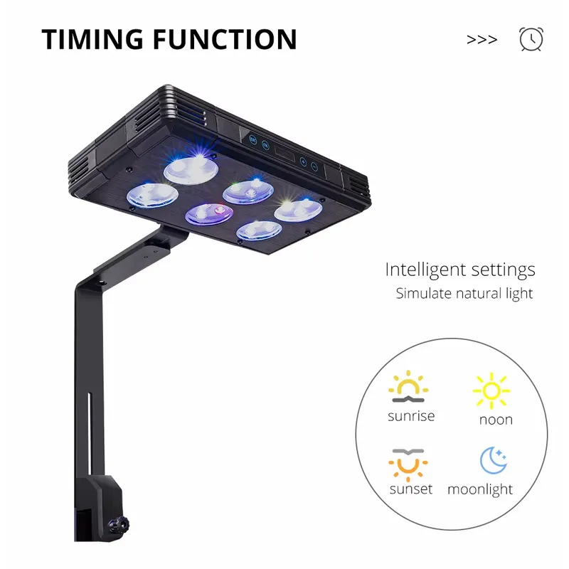 해양 수족관 조명 A075 터치식 완전 지능형 LED  - Marine Aquarium Hours 리뷰 및 가격