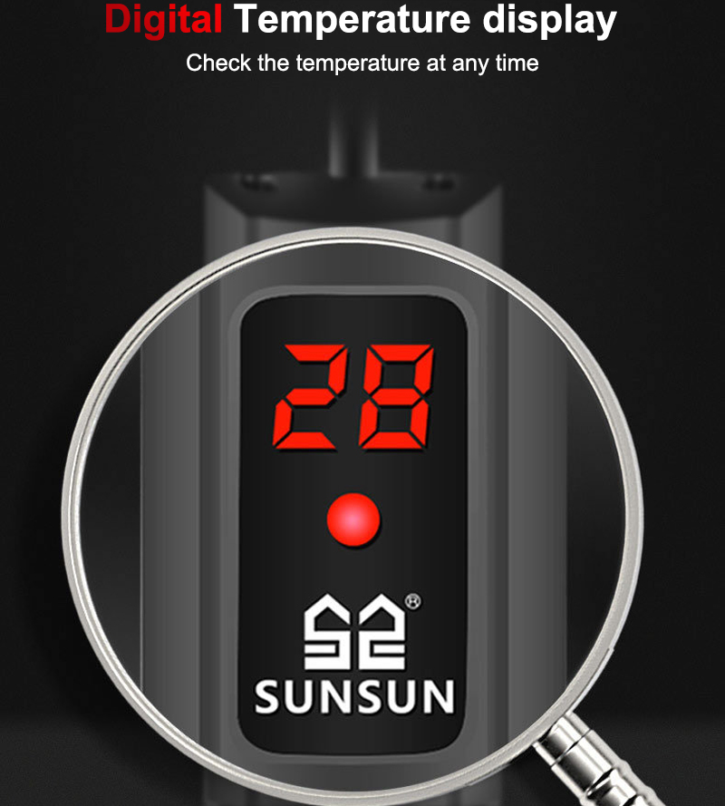 SUNSUN 수족관 잠수정 히터 물고기 탱크 LCD 디 - Marine Aquarium Uv Sterilizer 리뷰 및 가격