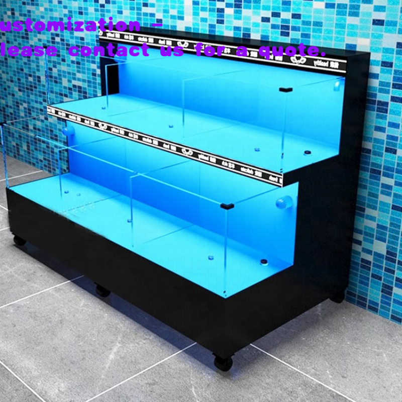 맞춤형 대형 아크릴 유리 수족관 해양 리프 산호 해산물 - Marine Aquarium Live 리뷰 및 가격